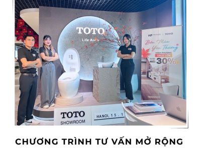 Chương Trình Tư Vấn Mở Rộng Chính Thức Tại Showroom TOTO Cùng Minh Phương