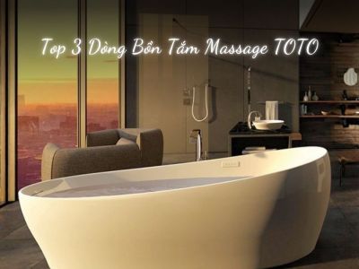 Top 3 Dòng Bồn Tắm Massage TOTO Tiêu Biểu Tại Minh Phương