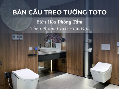 bàn cầu treo tường TOTO, bồn cầu