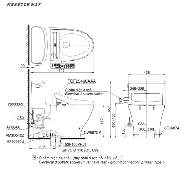 MS887CRW17XW ban ve ky thuat