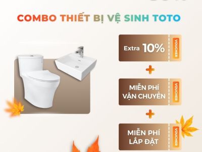 Combo Thiết Bị Vệ Sinh Toto Nâng Cấp Phòng Tắm – Ưu Đãi Độc Quyền Tại Minh Phương