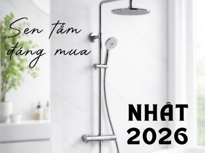 Đâu Là Sen Tắm Đáng Mua Nhất 2026? Lựa Chọn Nào Phù Hợp Cho Phòng Tắm Nhà Bạn?