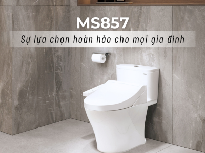 MS857,bồn cầu TOTO,bồn cầu 1 khối