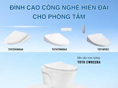 Bàn Cầu Treo Tường TOTO CW822RA Kèm Nắp Rửa Điện Tử WASHLET
