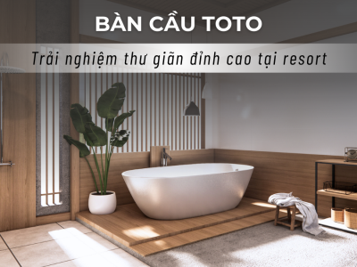 bàn cầu TOTO,phòng tắm TOTO,resort,