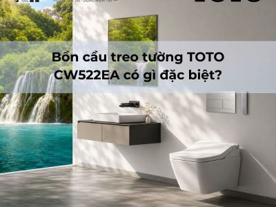 Bon cau treo tuong TOTO CW522EA co gi dac biet