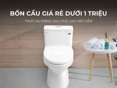 Bồn Cầu Giá Rẻ Dưới 1 Triệu: Thực Hư Đằng Sau Mức Giá Hấp Dẫn