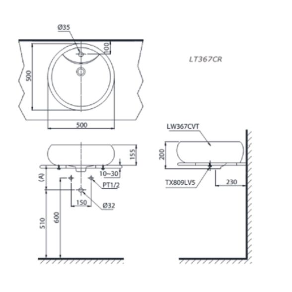 LT367CRXW ban ve ky thuat