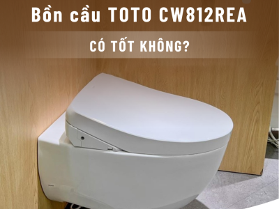 bồn cầu treo tường TOTO CW812REA