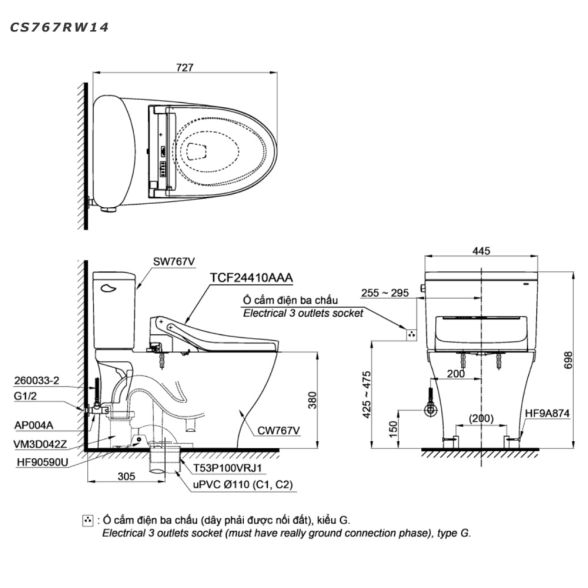 CS767RW14XW ban ve ky thuat