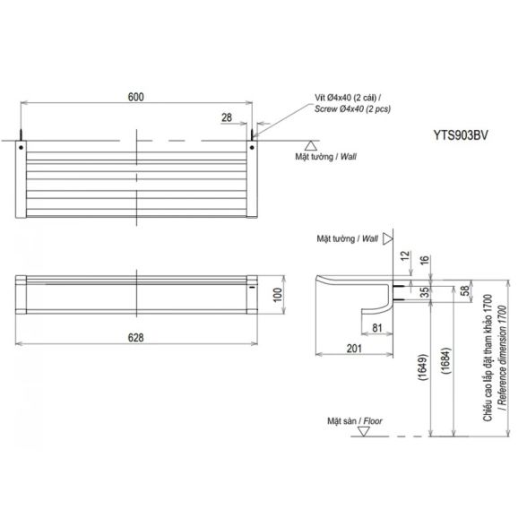 YTS903BV ban ve ky thuat