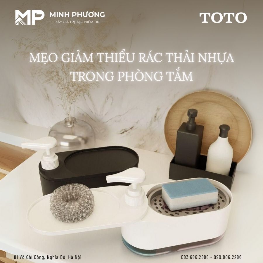 Mẹo Giảm Thiểu Rác Thải Nhựa Trong Phòng Tắm