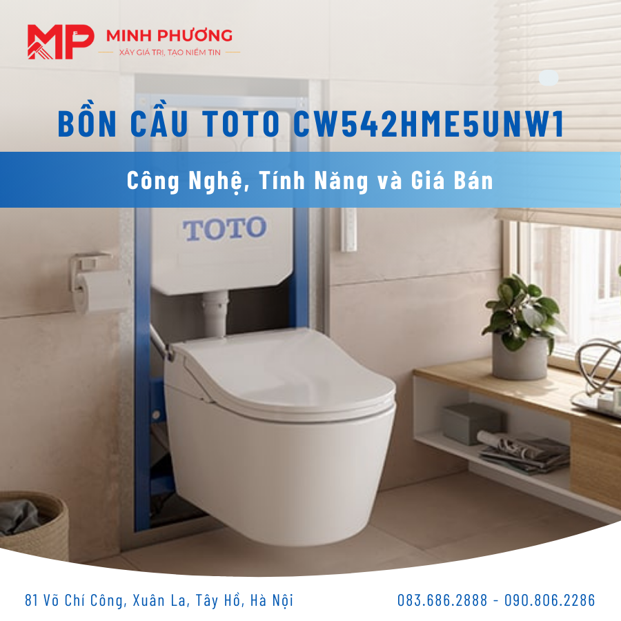 Bồn Cầu TOTO CW542HME5UNW1