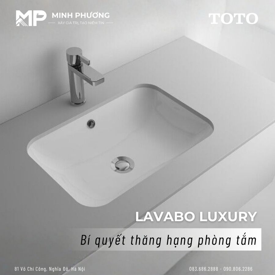 Cách Thăng Hạng Phòng Tắm Với Lavabo Luxury Đến Từ TOTO