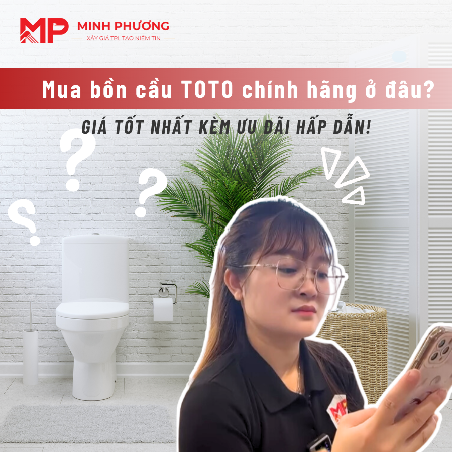 Mua bồn cầu TOTO chính hãng ở đâu?