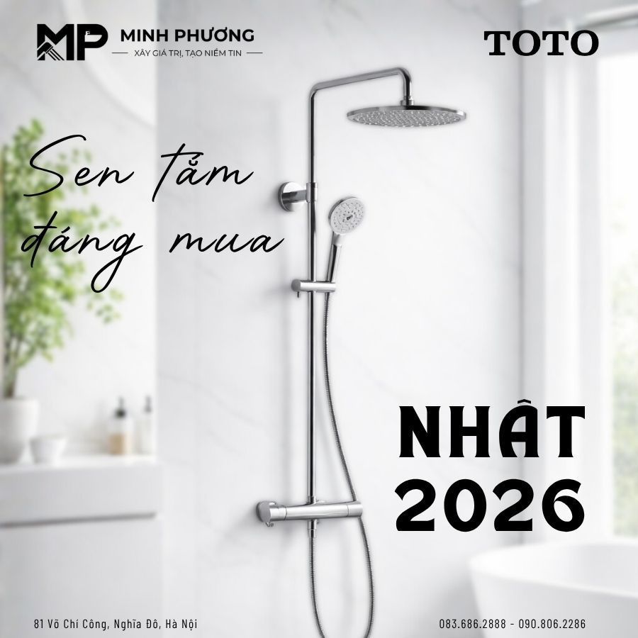 Đâu Là Sen Tắm Đáng Mua Nhất 2026? Lựa Chọn Nào Phù Hợp Cho Phòng Tắm Nhà Bạn?