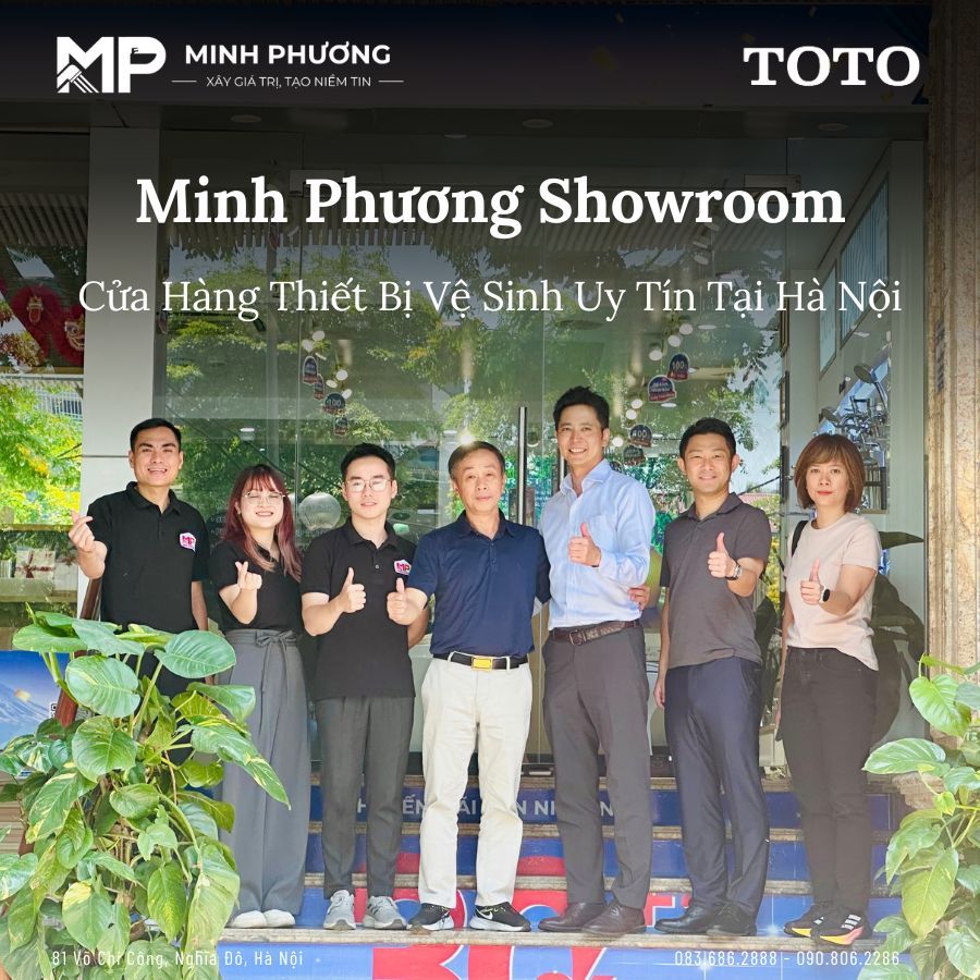 Minh Phương Showroom - Cửa hàng thiết bị vệ sinh uy tín tại Hà Nội