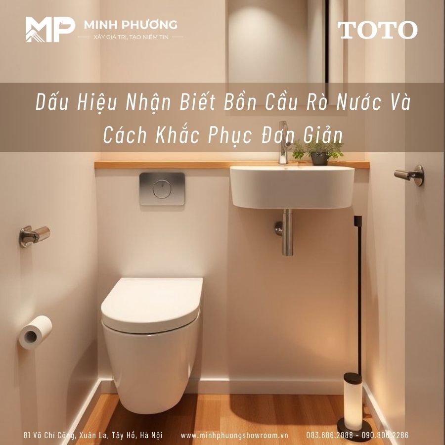 Dấu Hiệu Nhận Biết Bồn Cầu Rò Nước Và Cách Khắc Phục Đơn Giản