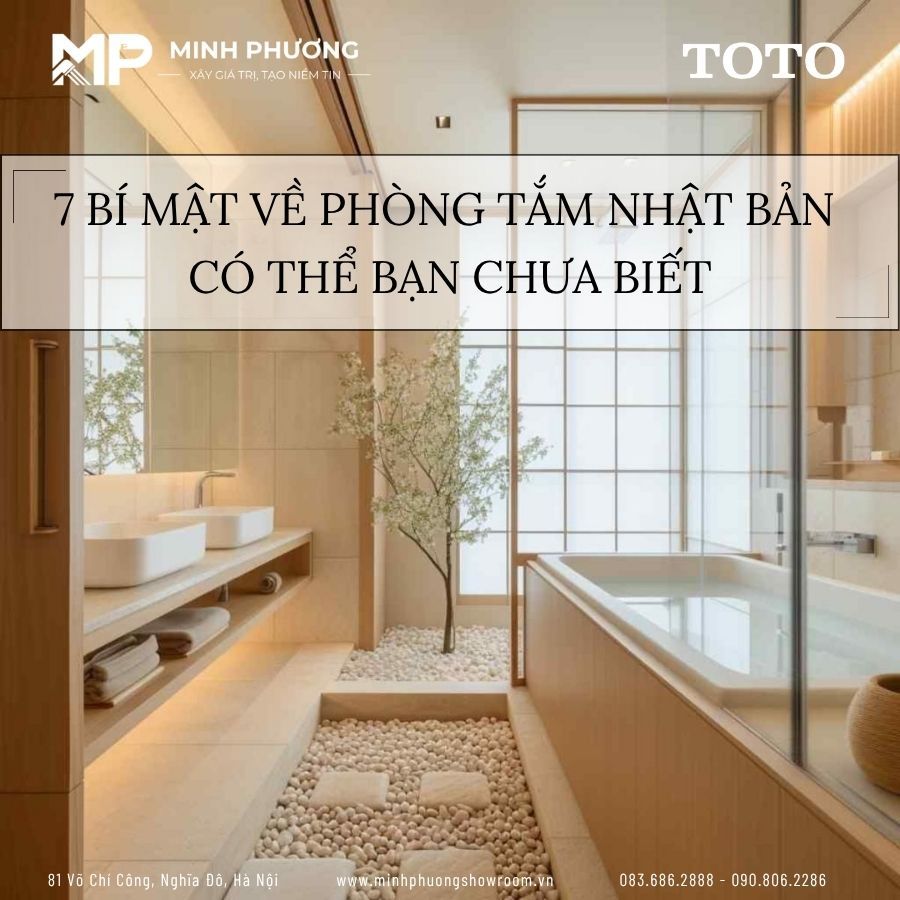 7 Bí Mật Về Phòng Tắm Nhật Bản Có Thể Bạn Chưa Biết