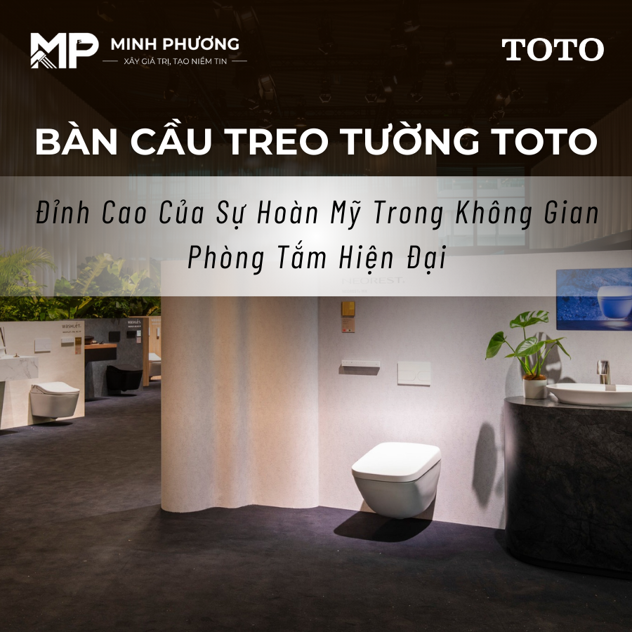 bàn cầu treo tường, TOTO, bồn cầu,