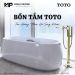 Tận Hưởng Mùa Hè Sảng Khoái Với Bồn Tắm TOTO