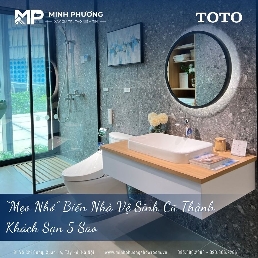 “Mẹo Nhỏ” Biến Nhà Vệ Sinh Cũ Thành Khách Sạn 5 Sao
