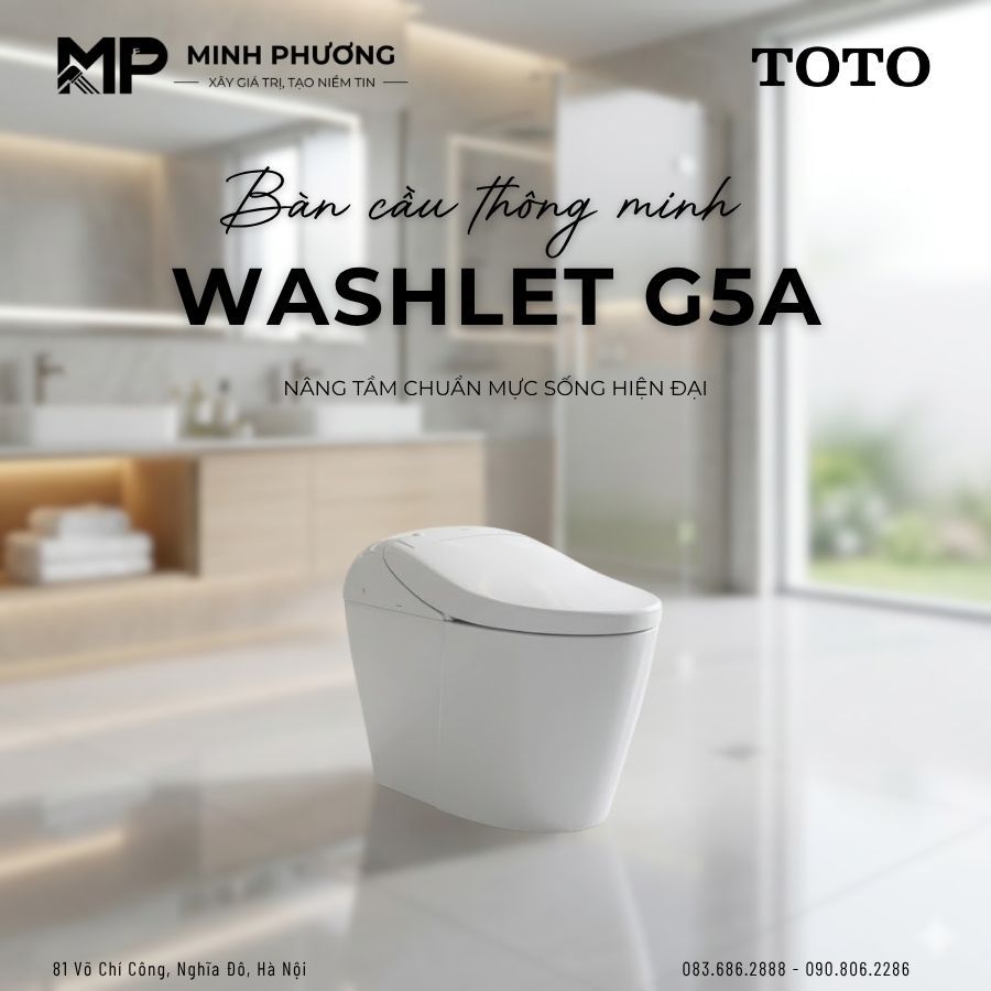 Bồn Cầu Thông Minh G5A Là Gì Mà Khiến Nhiều Người Tò Mò?