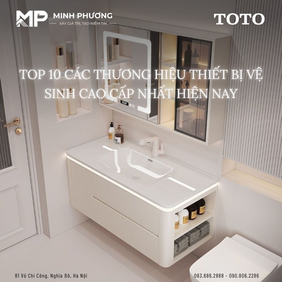 Top 10 các thương hiệu thiết bị vệ sinh cao cấp nhất hiện nay