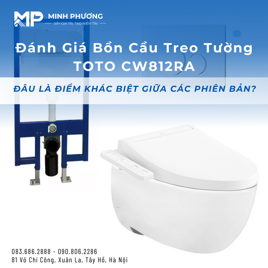 Bồn Cầu TOTO CW812RA