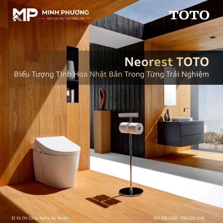 Neorest TOTO – Biểu Tượng Của Tinh Hoa Nhật Bản Trong Từng Trải Nghiệm