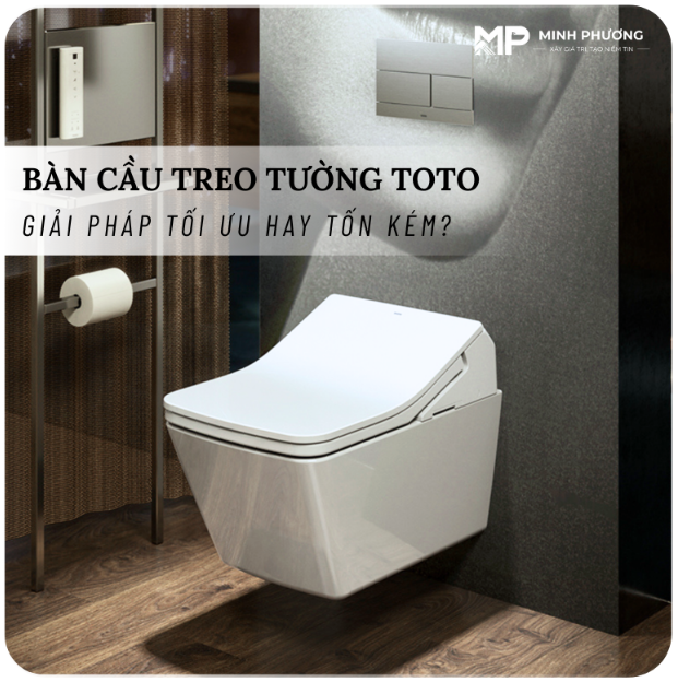 bàn cầu treo tường toto