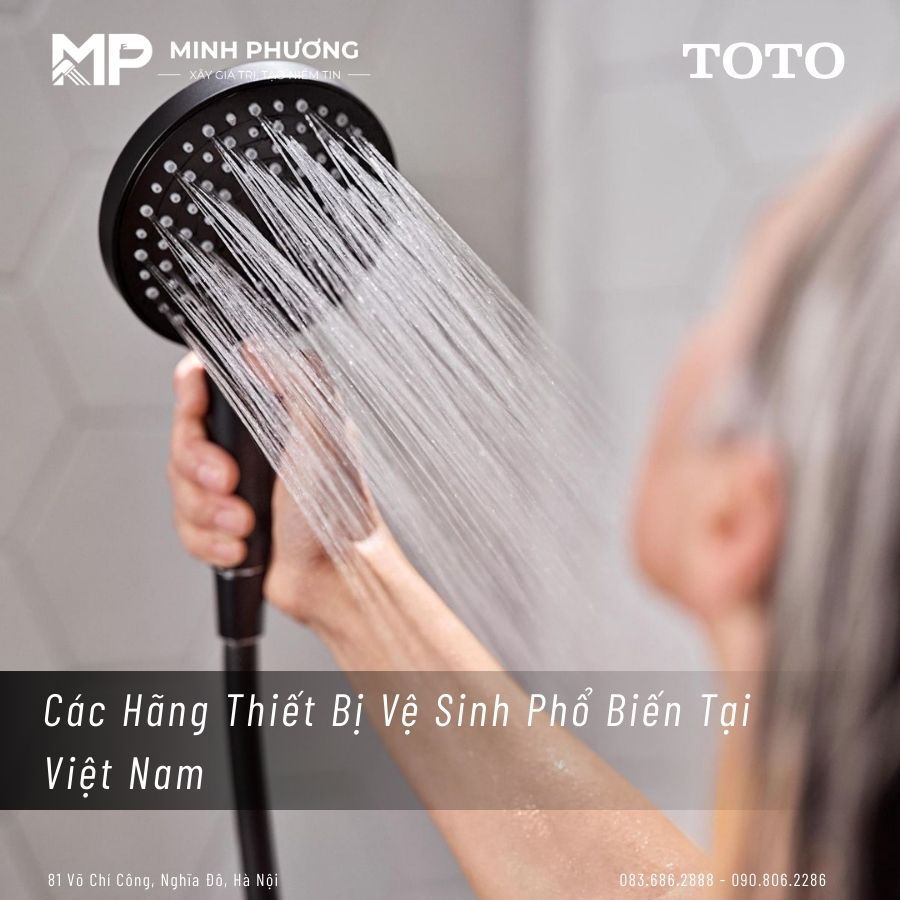 Các Hãng Thiết Bị Vệ Sinh Phổ Biến Tại Việt Nam