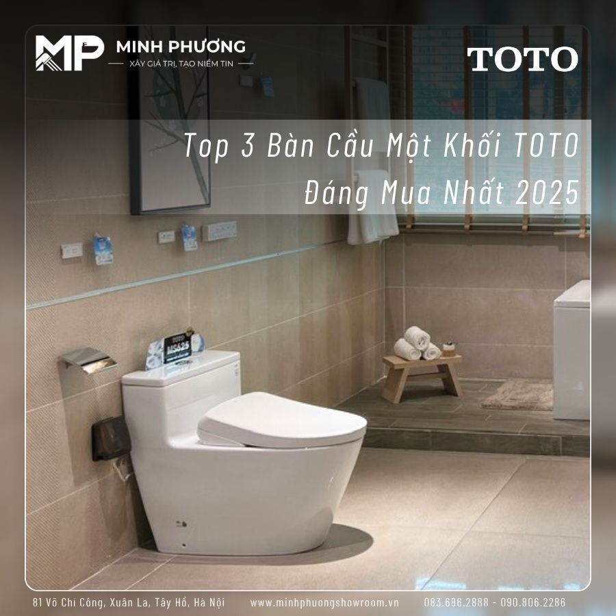 bàn cầu một khối toto