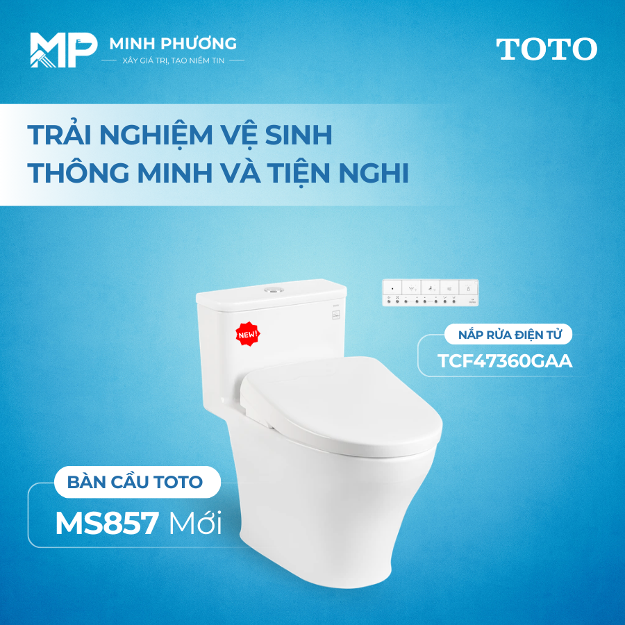 bàn cầu toto, nắp rửa điện tử, washlet,