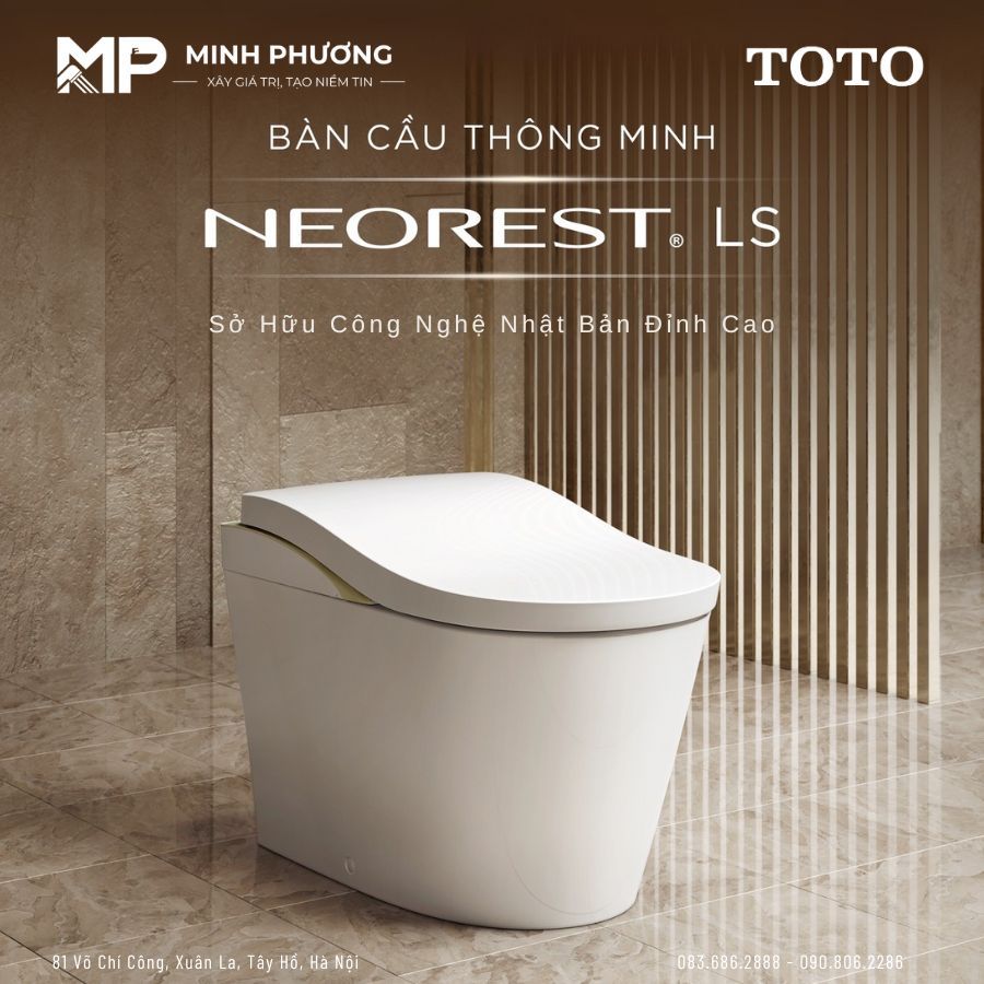 Mua Bồn Cầu Neorest – Sở Hữu Công Nghệ Nhật Bản Đỉnh Cao