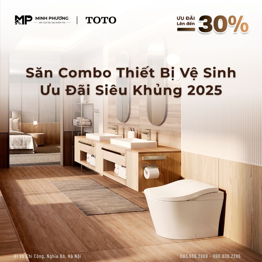 Săn Combo Thiết Bị Vệ Sinh Hiện Đại - Ưu Đãi Siêu Khủng Cuối 2025
