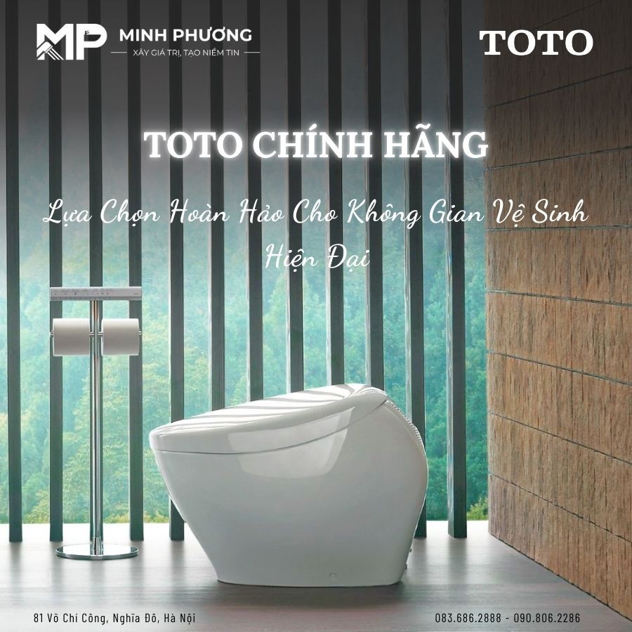 TOTO Chính Hãng: Lựa Chọn Hoàn Hảo Cho Không Gian Vệ Sinh Hiện Đại