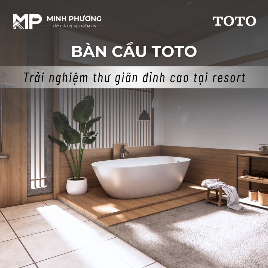 bàn cầu TOTO,phòng tắm TOTO,resort,