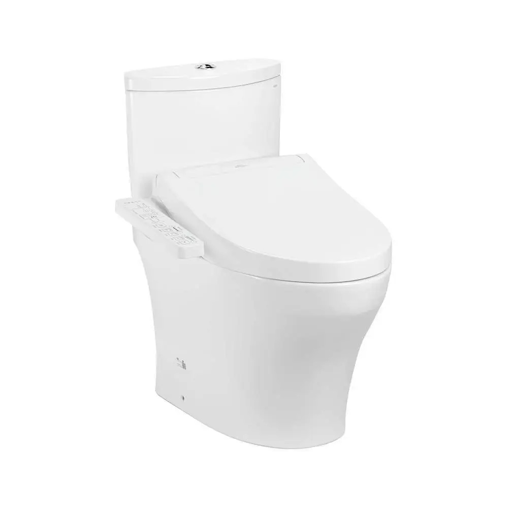 Bàn cầu 2 khối nắp điện tử TOTO CS838DW16