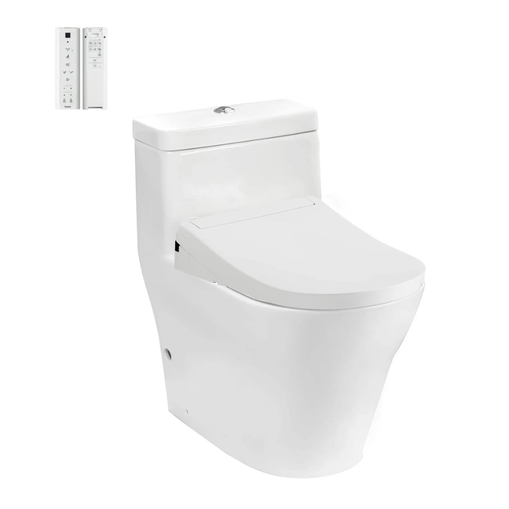 Bàn cầu 1 khối nắp điện tử WASHLET TOTO CW166RB TCF34320GAA T53P100VR