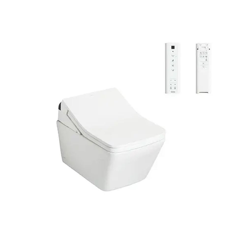 Bàn cầu treo tường nắp WASHLET tự động xả TOTO CW522EA TCF797C2Z WH172AAT MB171M#SS