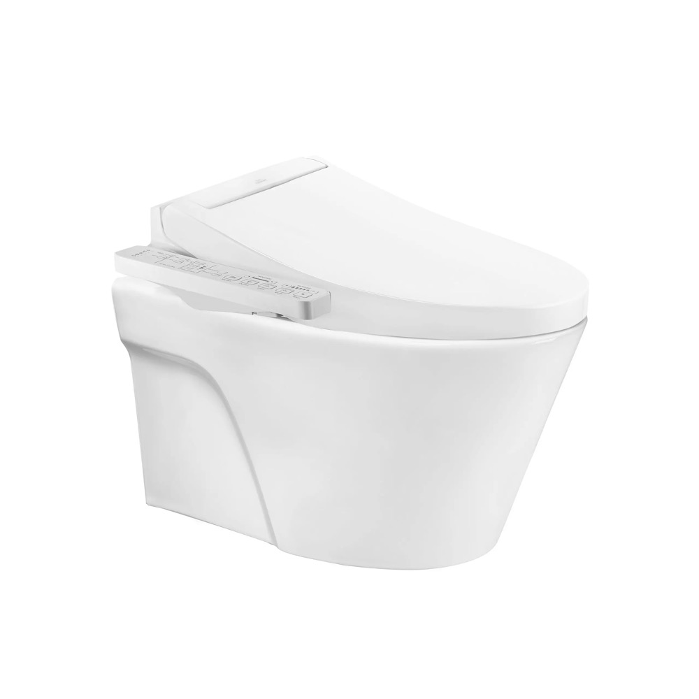 Bàn cầu treo tường nắp WASHLET TOTO CW822RA TCF23410AAA WH172A MB170P#SS