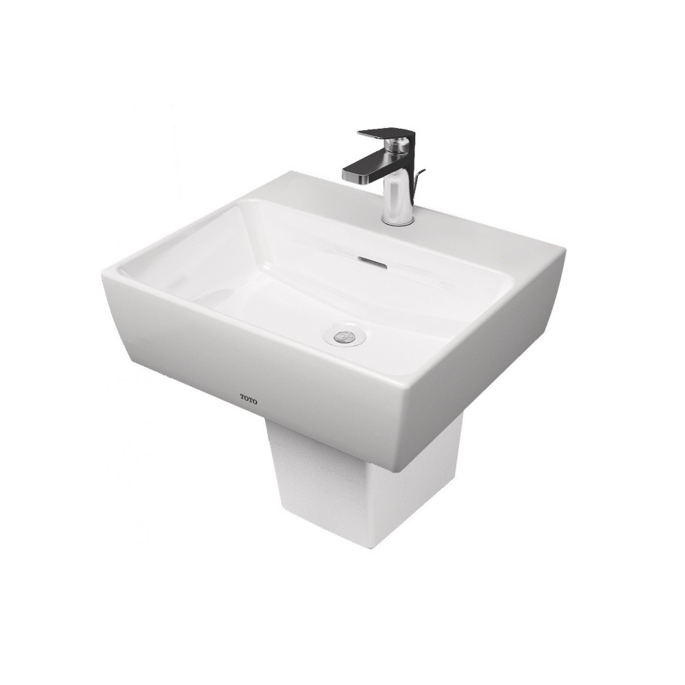 Chậu lavabo chân lửng TOTO LHT328C