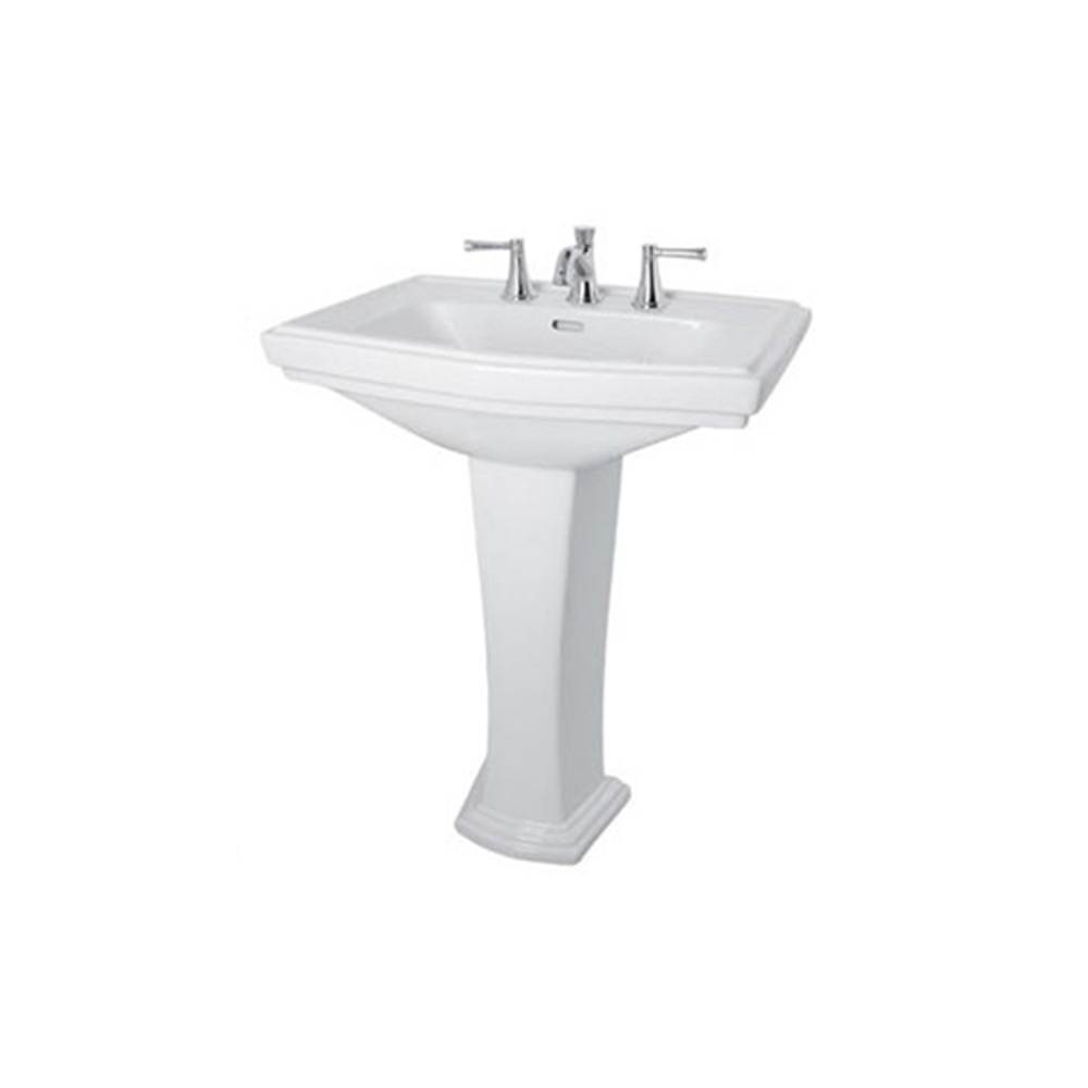 Chậu lavabo chân dài 3 lỗ TOTO LW780J LW780FJ TX801LN TL510ERR