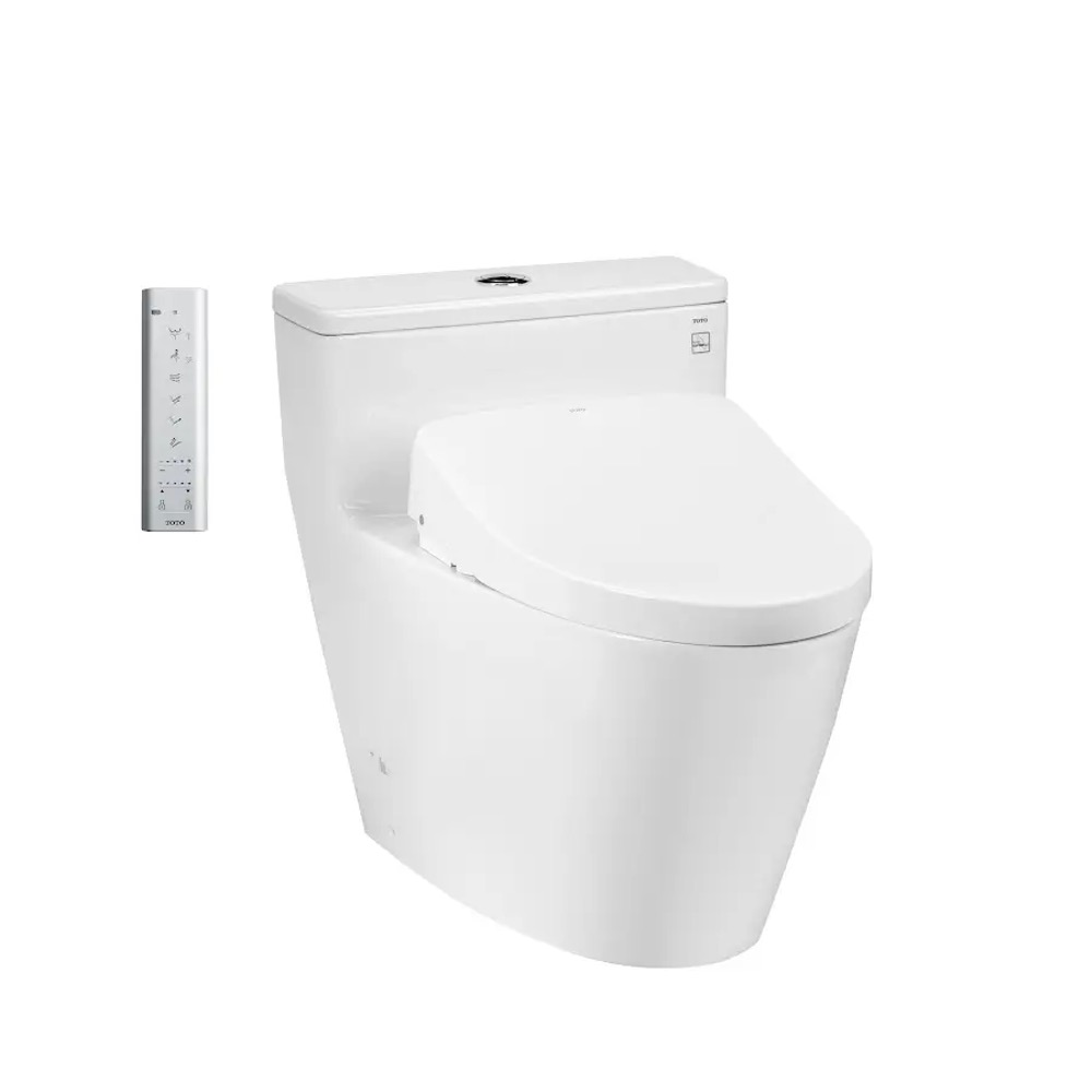 Bàn cầu 1 khối nắp điện tử TOTO MS625DW11