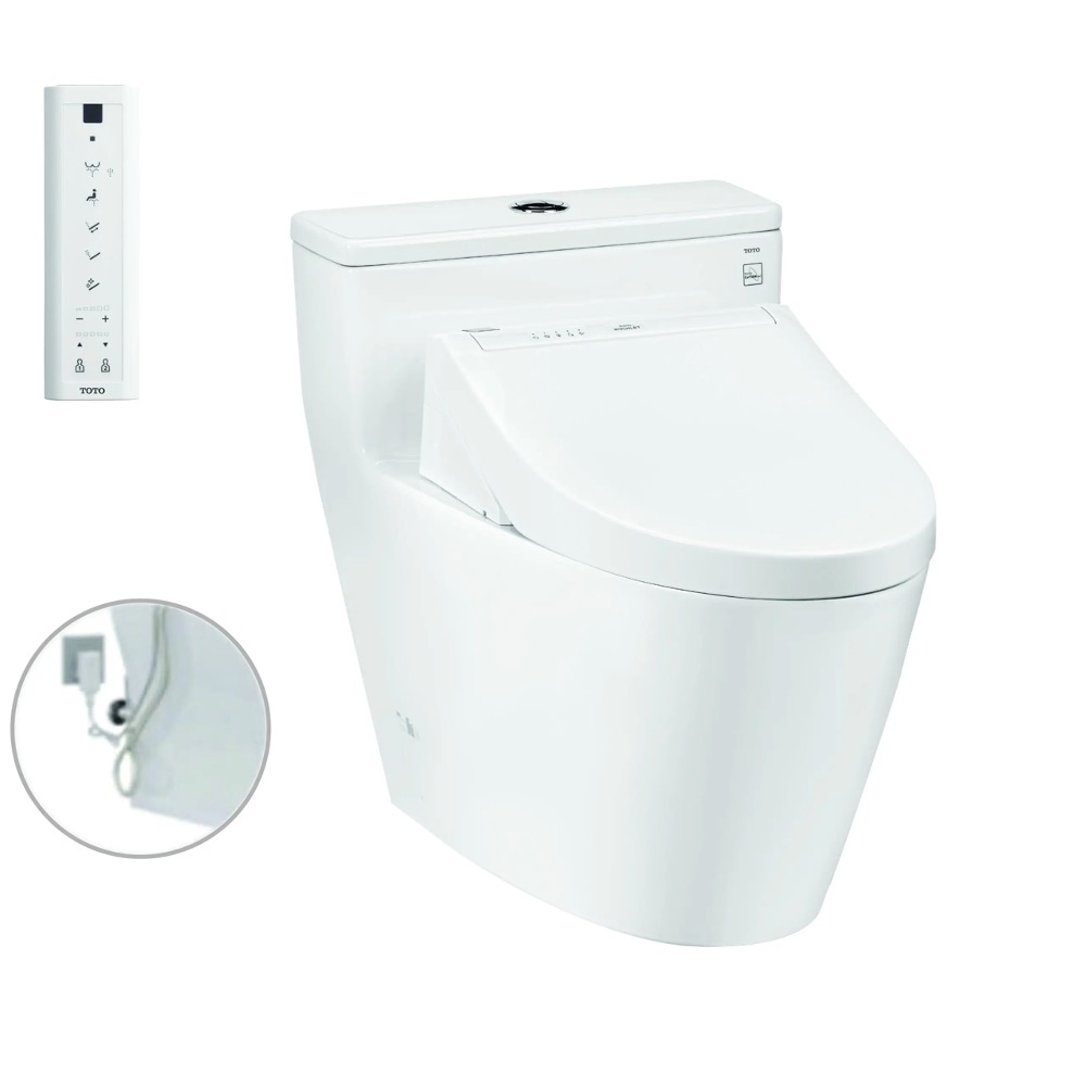 Bàn cầu 1 khối nắp điện tử TOTO MS625DW14