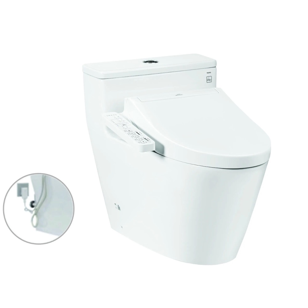 Bàn cầu 1 khối nắp điện tử TOTO MS625DW16