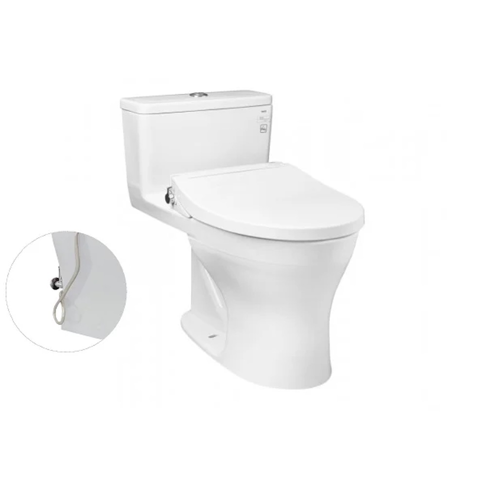 Bàn cầu 1 khối nắp rửa cơ TOTO MS855DE2