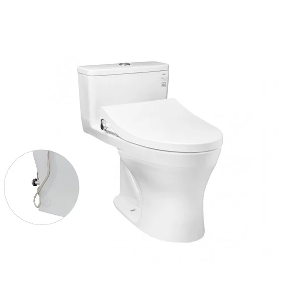 Bàn cầu 1 khối nắp rửa cơ TOTO MS855DE4