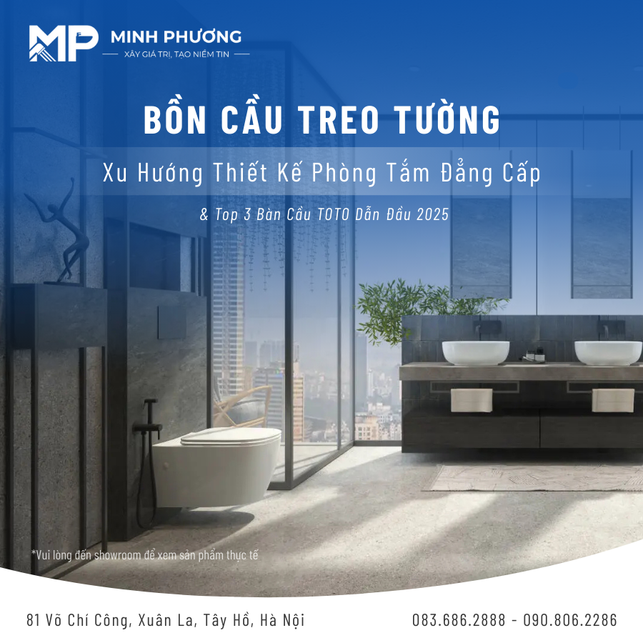 Bồn cầu treo tường